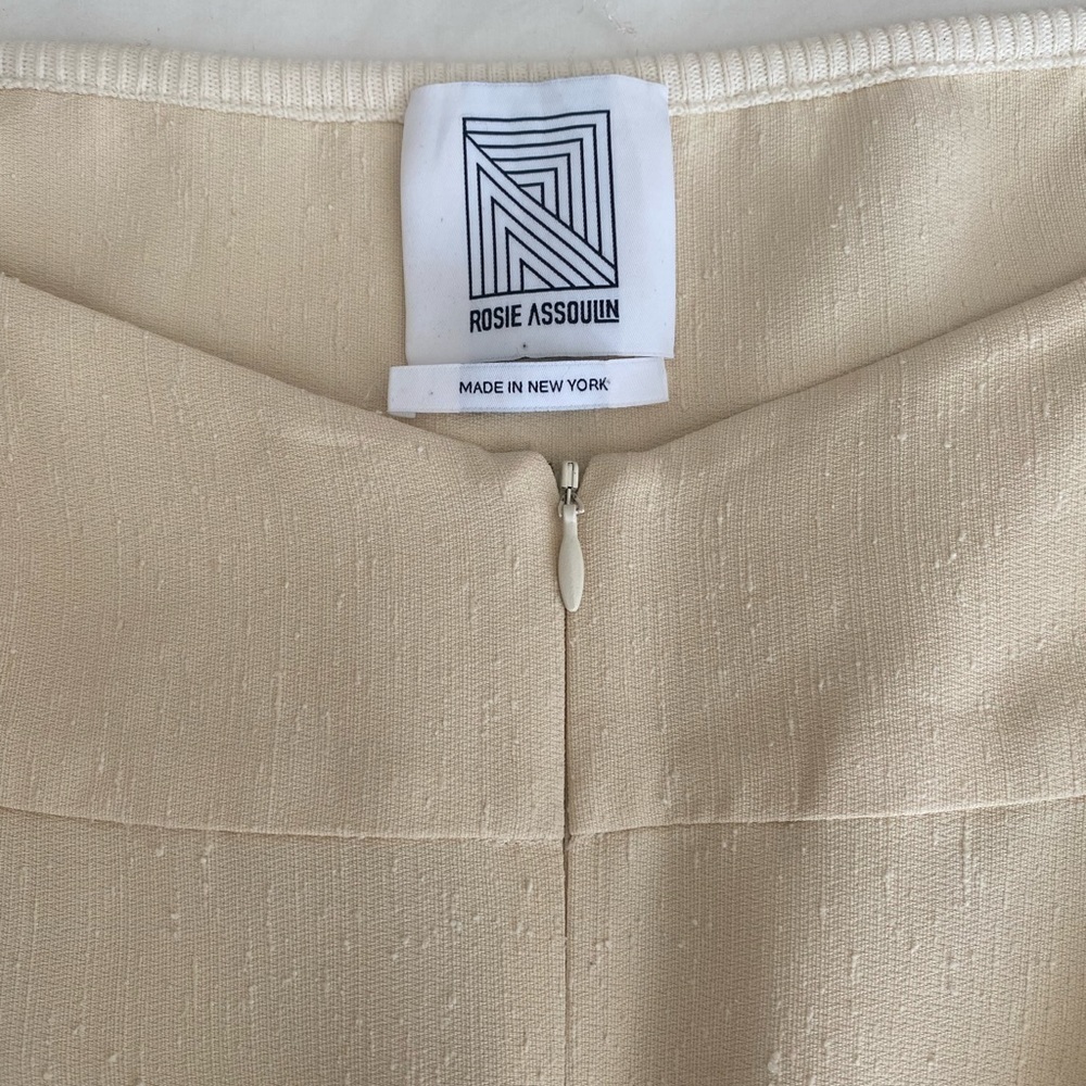 Rosie Assoulin Linen Wide Leg Long Rope Wrap pants